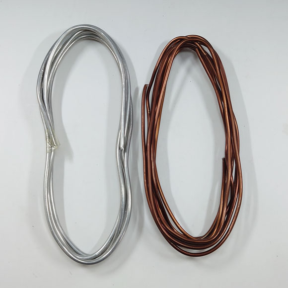 【While supplies last】Alminum wire 100g roll  ”ellipse type"