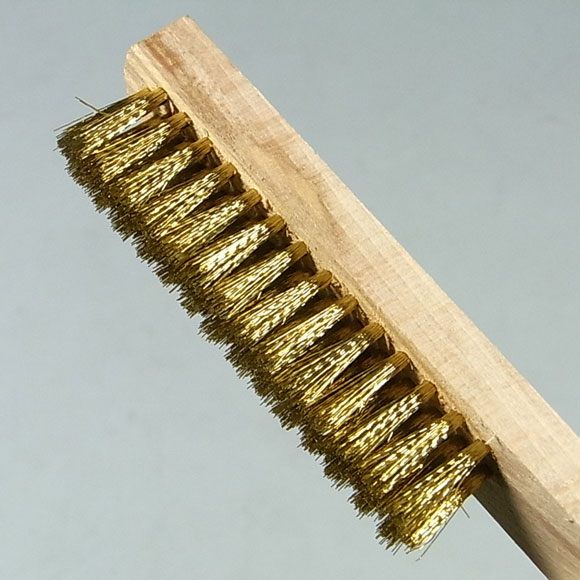 Brush made of brass  "Length 240mm / Weight 70g" No.156E