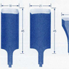 A replaceable wide blade for No.No.HCT-30A and HCT-30S "Weight 50g"