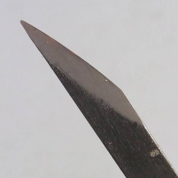 Bonsai Double-edged working (Kiridashi) knife (KANESHIN) "Length 190mm / Weight 200g" No.74D