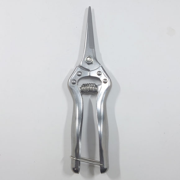 Stainless bud cutting scissors - Double edge  "Length 200mm / Weight 300g" No.992