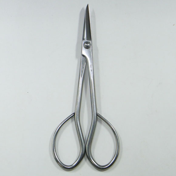 Bonsai Trimming Scissors Large - Stainless Steel - (Kaneshin) “Length 180mm ” No.841A