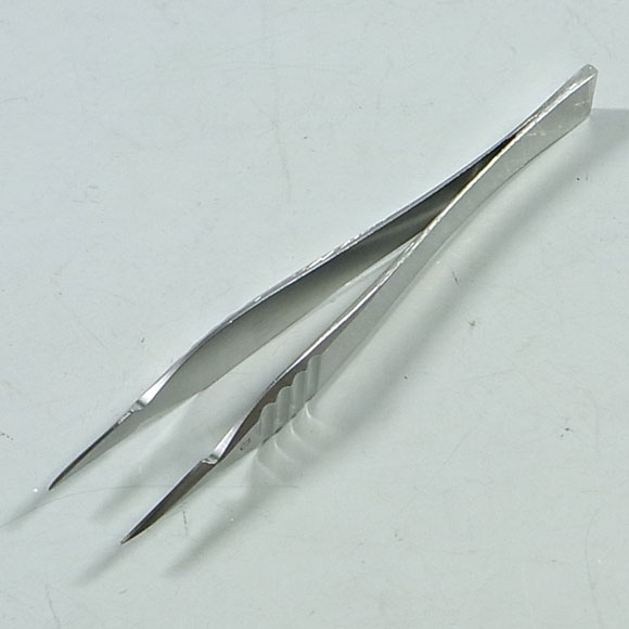 Bonsai stainless tweezers "arrow style"  "Length 127mm " No.663