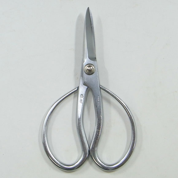 Chromium plated mini bonsai scissors ( KANESHIN ) “ Length 125mm” No.832